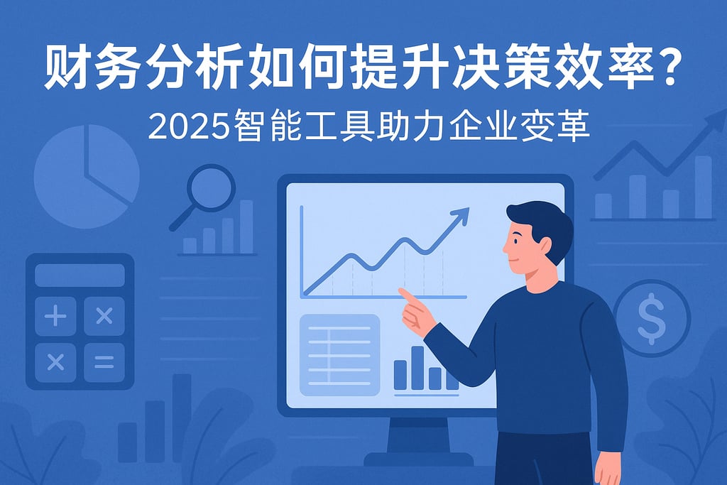 财务分析如何提升决策效率？2025智能工具助力企业变革