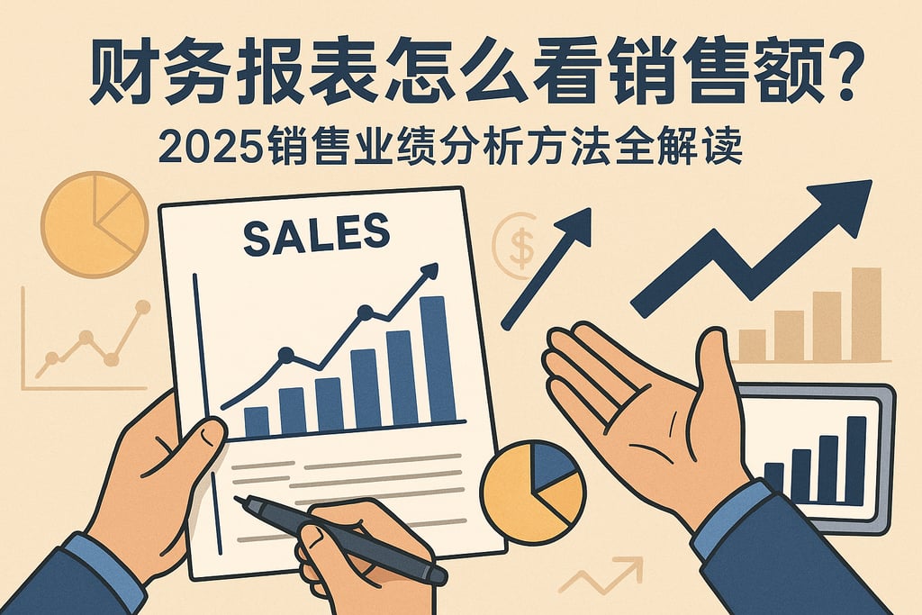 财务报表怎么看销售额？2025销售业绩分析方法全解读