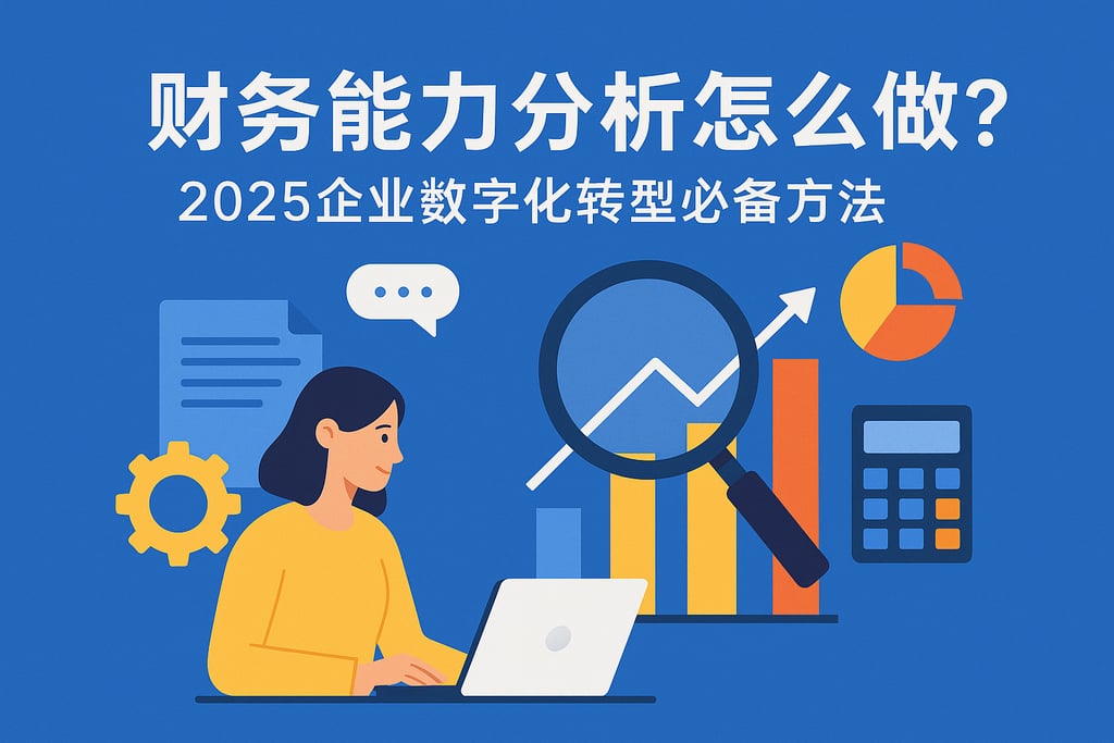 财务能力分析怎么做？2025企业数字化转型必备方法