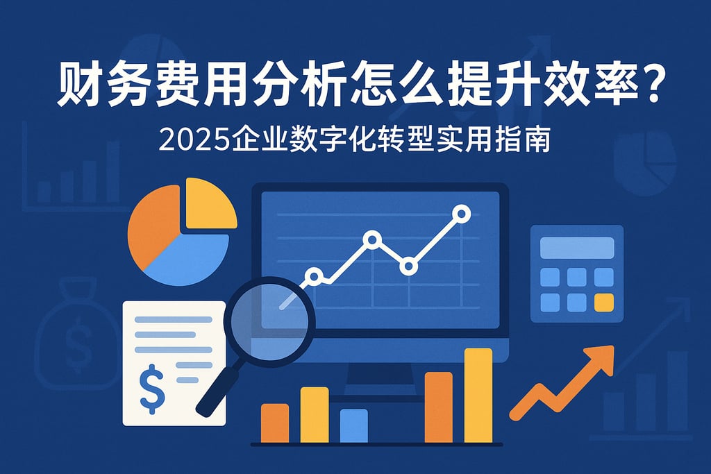 财务费用分析怎么提升效率？2025企业数字化转型实用指南