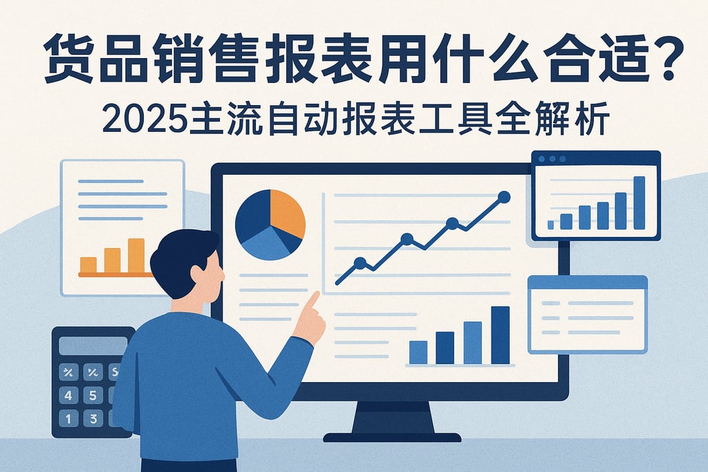 货品销售报表用什么合适？2025主流自动报表工具全解析