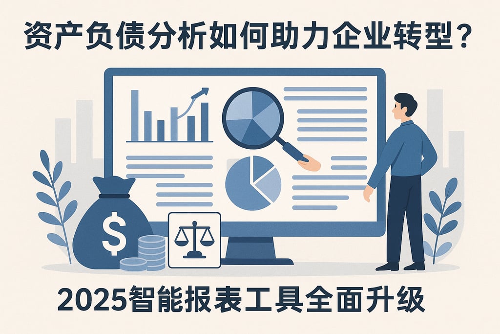 资产负债分析如何助力企业转型？2025智能报表工具全面升级
