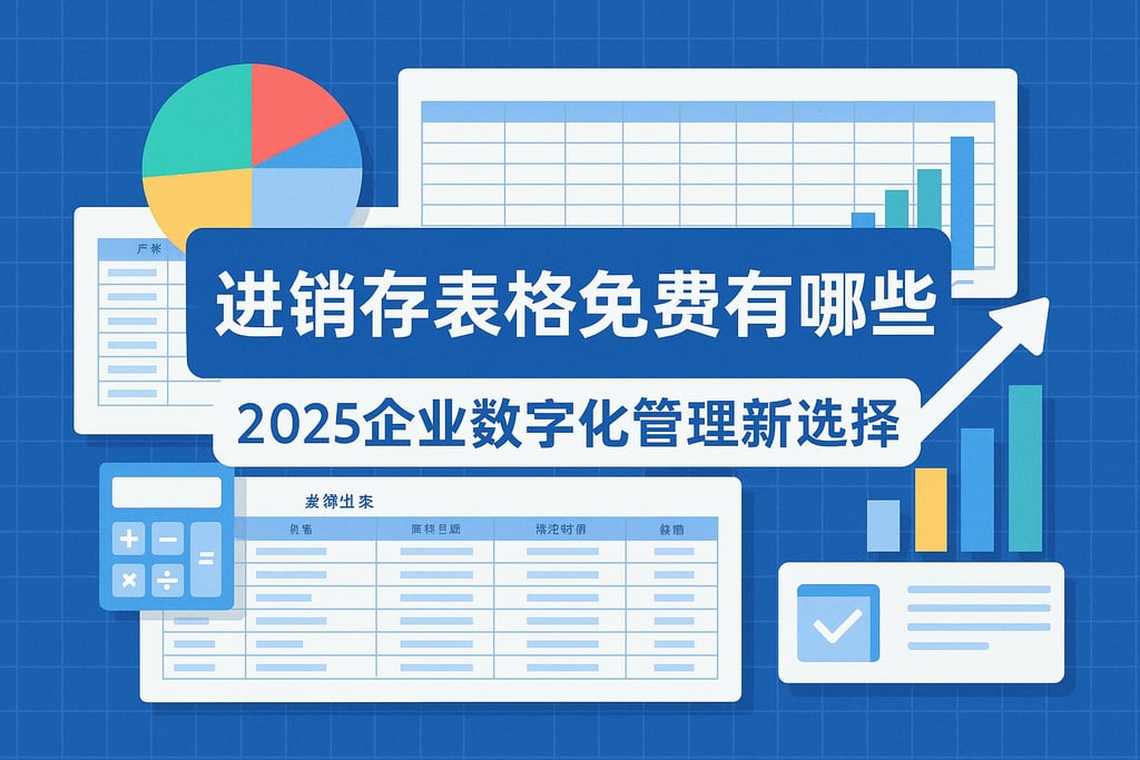 进销存表格免费有哪些？2025企业数字化管理新选择