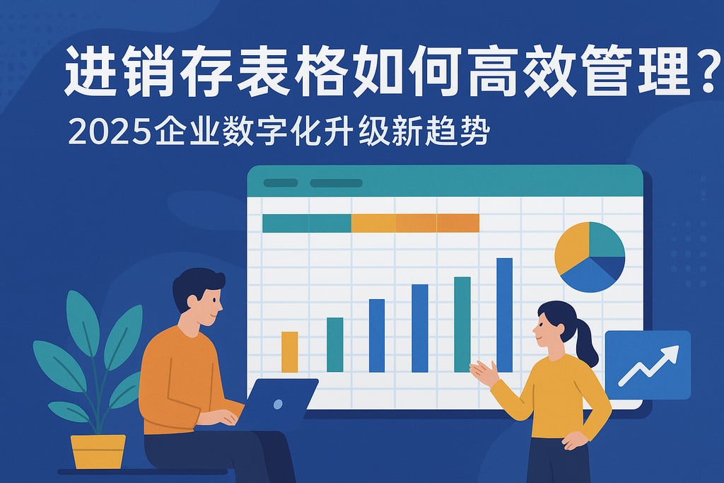 进销存表格如何高效管理？2025企业数字化升级新趋势