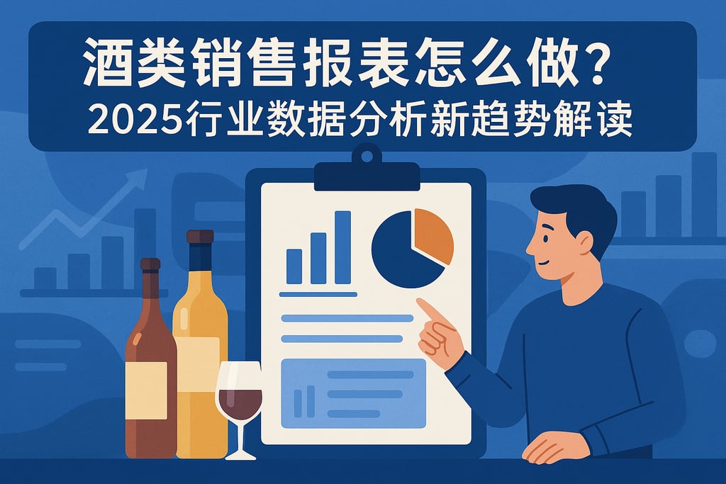 酒类销售报表怎么做？2025行业数据分析新趋势解读