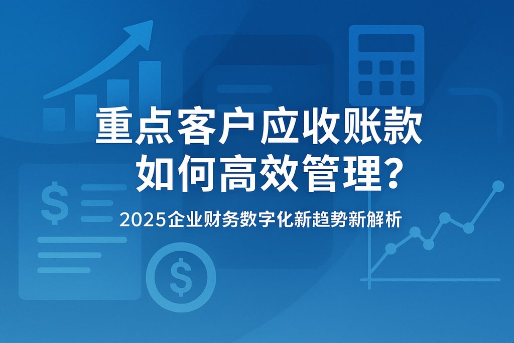 重点客户应收账款如何高效管理？2025企业财务数字化新趋势解析