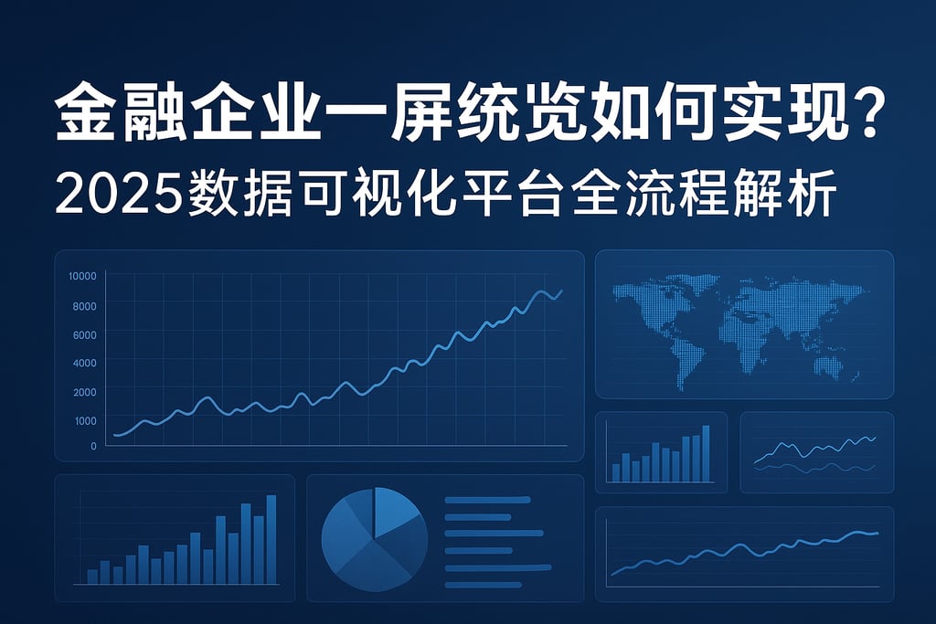金融企业一屏统览如何实现？2025数据可视化平台全流程解析