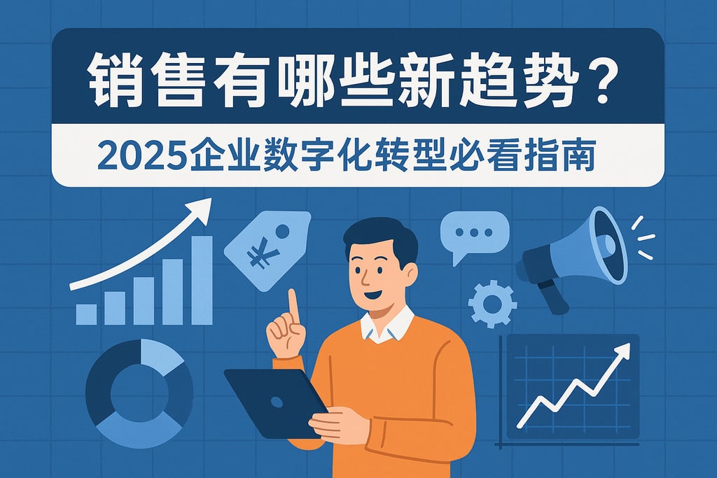 销售主题有哪些新趋势？2025企业数字化转型必看指南