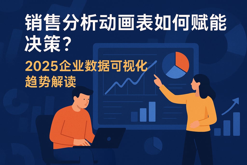 销售分析动态图表如何赋能决策？2025企业数据可视化趋势解读