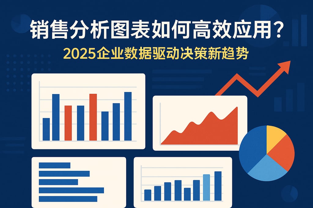 销售分析图表如何高效应用？2025企业数据驱动决策新趋势