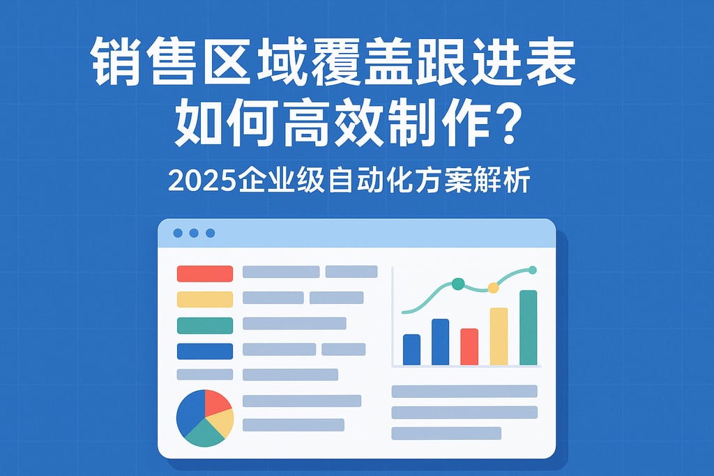 销售区域覆盖跟进表如何高效制作？2025企业级自动化方案解析