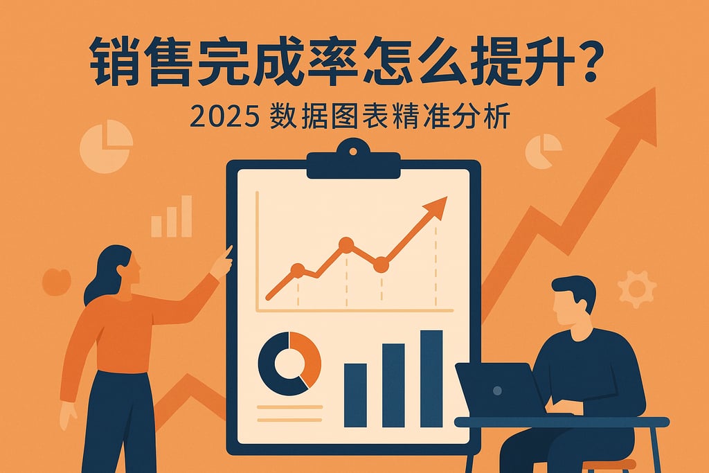 销售完成率怎么提升？2025根据数据创建图表精准分析