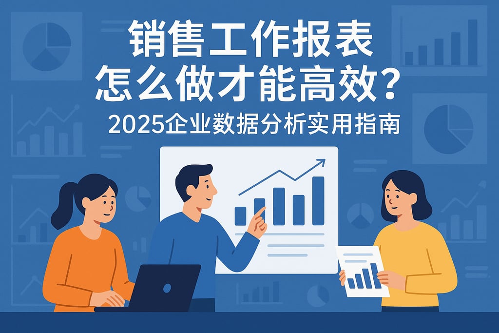 销售工作报表怎么做才能高效？2025企业数据分析实用指南