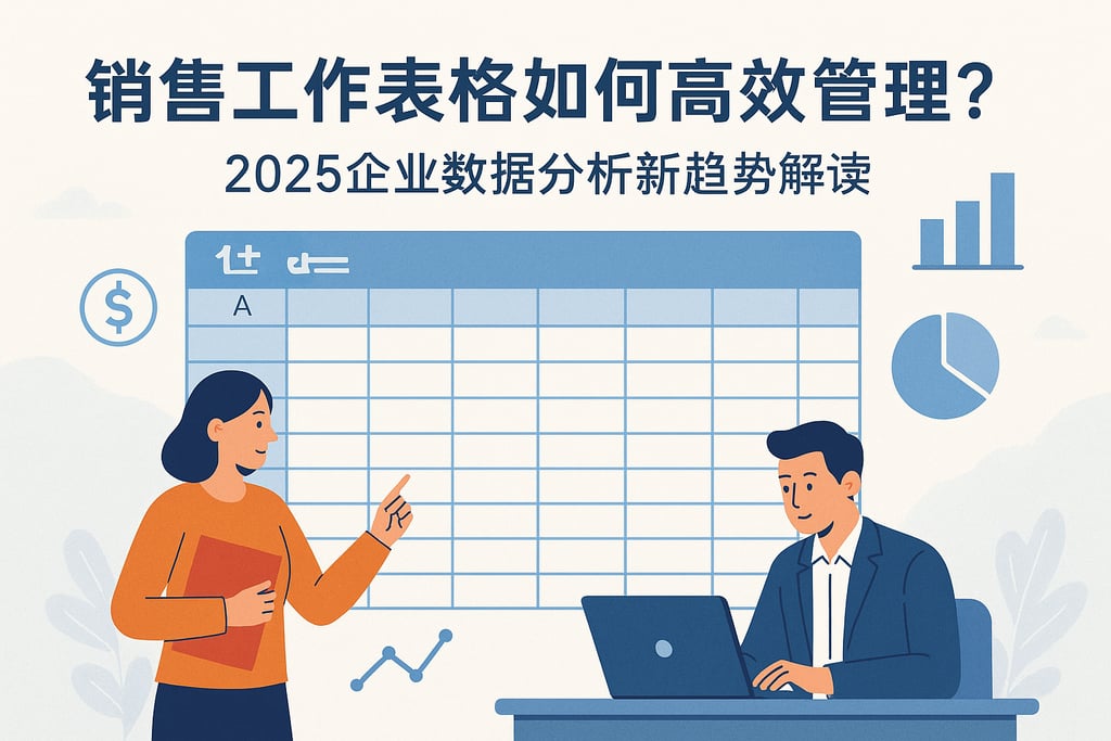 销售工作表格如何高效管理？2025企业数据分析新趋势解读