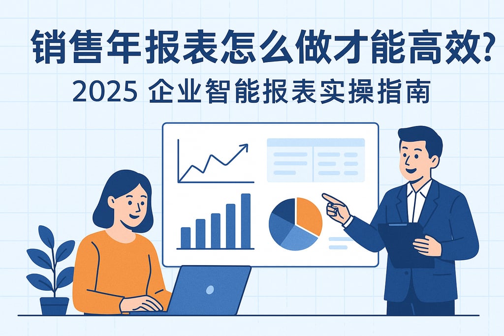 销售年报表怎么做才能高效？2025企业智能报表实操指南