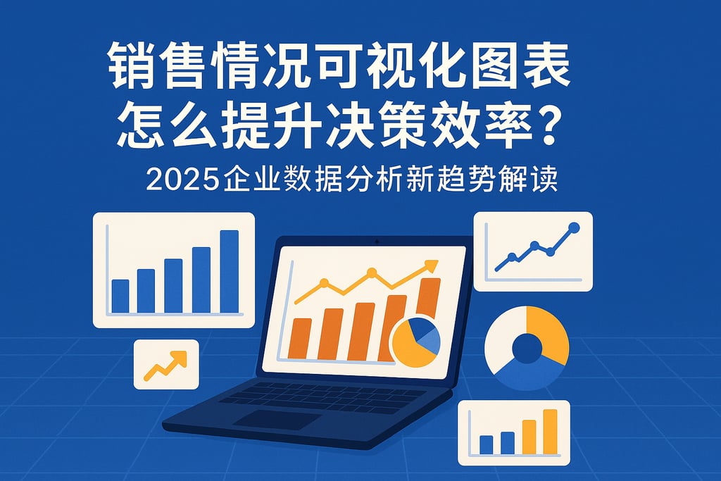 销售情况可视化图表怎么提升决策效率？2025企业数据分析新趋势解读