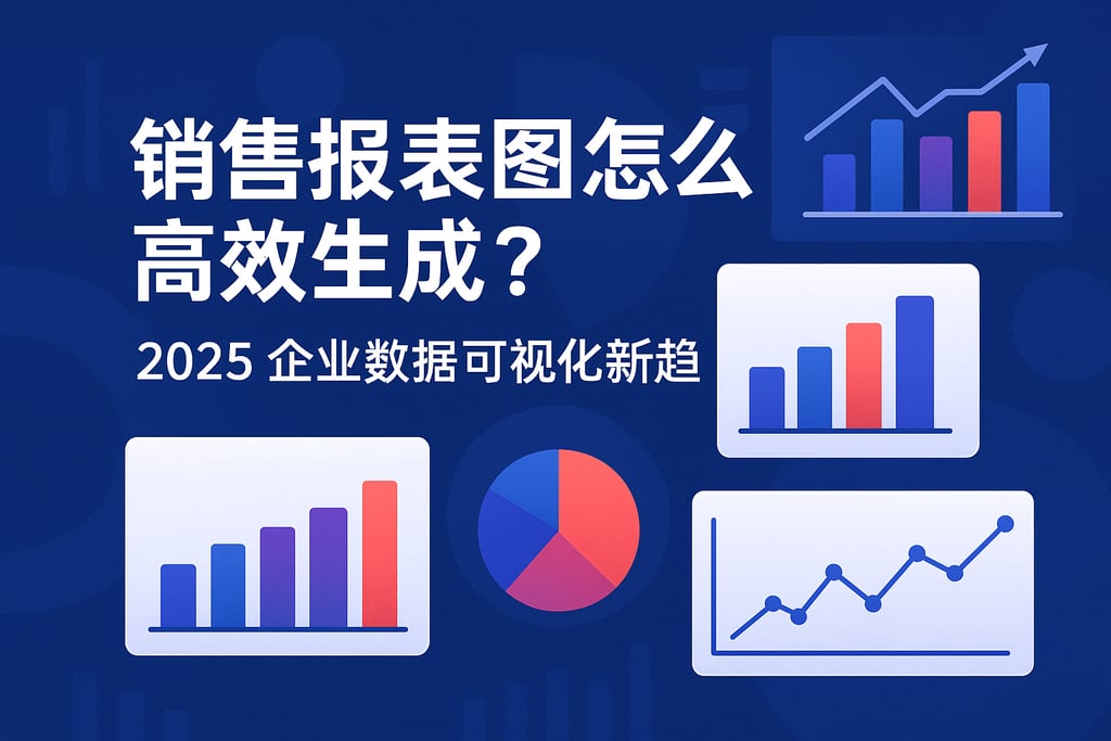 销售报表图怎么高效生成？2025企业数据可视化新趋势