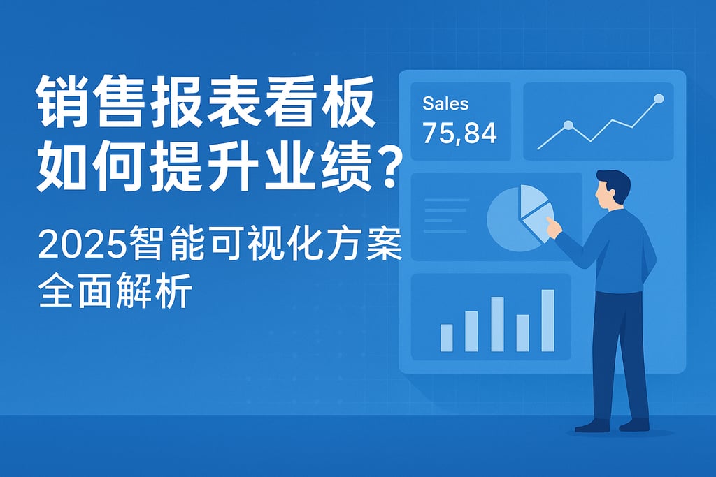 销售报表看板如何提升业绩？2025智能可视化方案全面解析