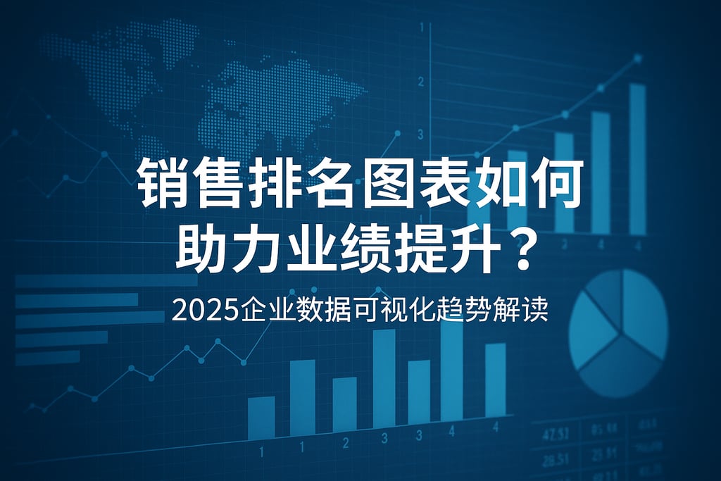 销售排名图表如何助力业绩提升？2025企业数据可视化趋势解读