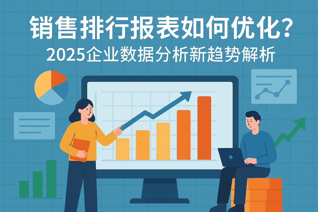 销售排行报表如何优化？2025企业数据分析新趋势解析