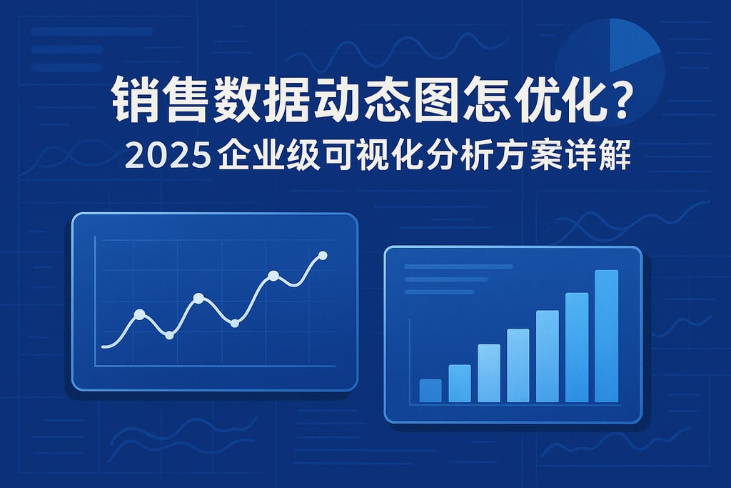 销售数据动态图表怎么优化？2025企业级可视化分析方案详解