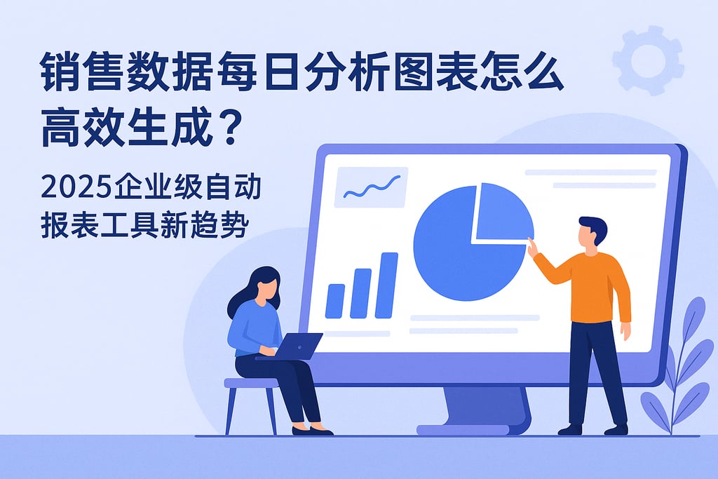 销售数据每日分析图表怎么高效生成？2025企业级自动报表工具新趋势
