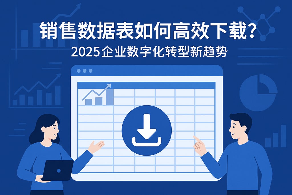 销售数据表如何高效下载？2025企业数字化转型新趋势