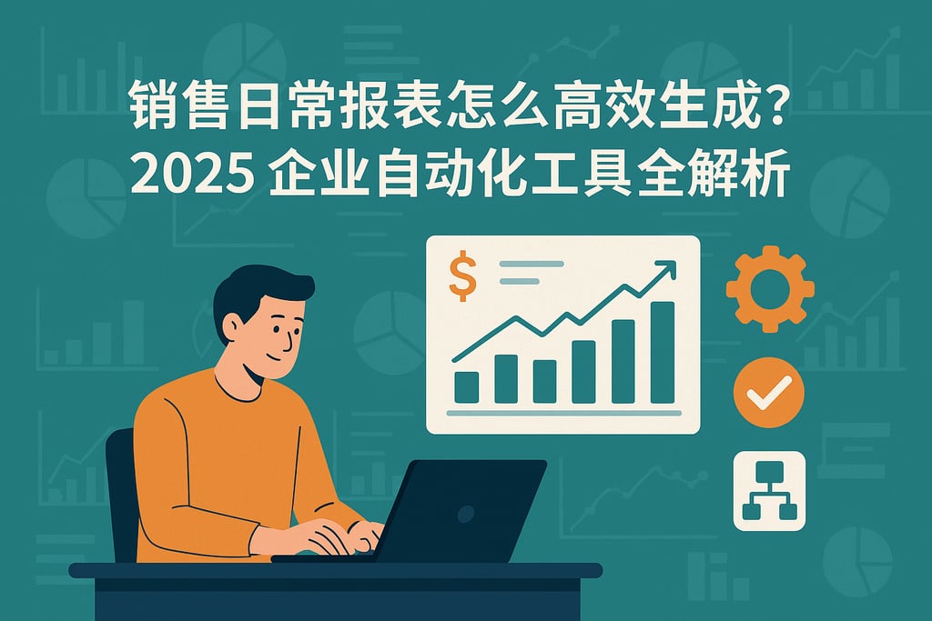 销售日常报表怎么高效生成？2025企业自动化工具全解析