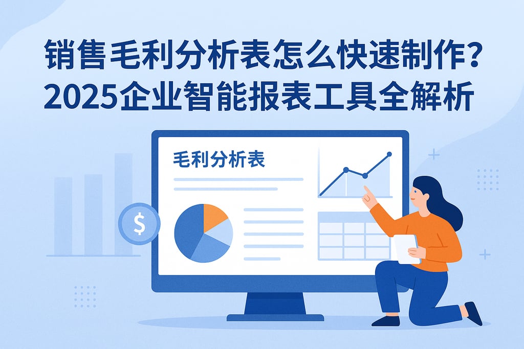 销售毛利分析表怎么快速制作？2025企业智能报表工具全解析