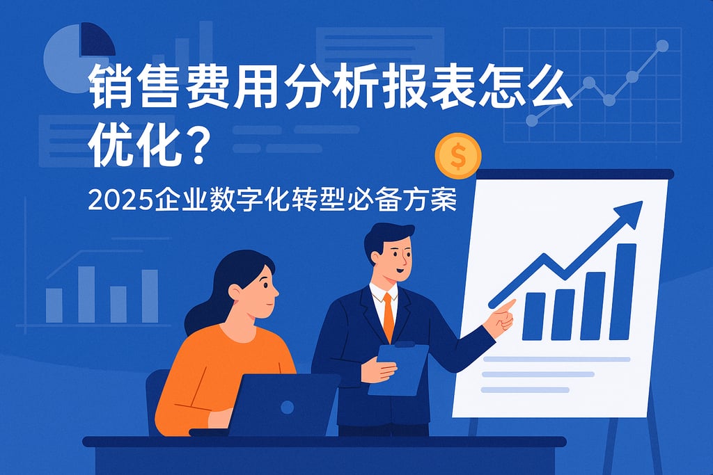 销售费用分析报表怎么优化？2025企业数字化转型必备方案