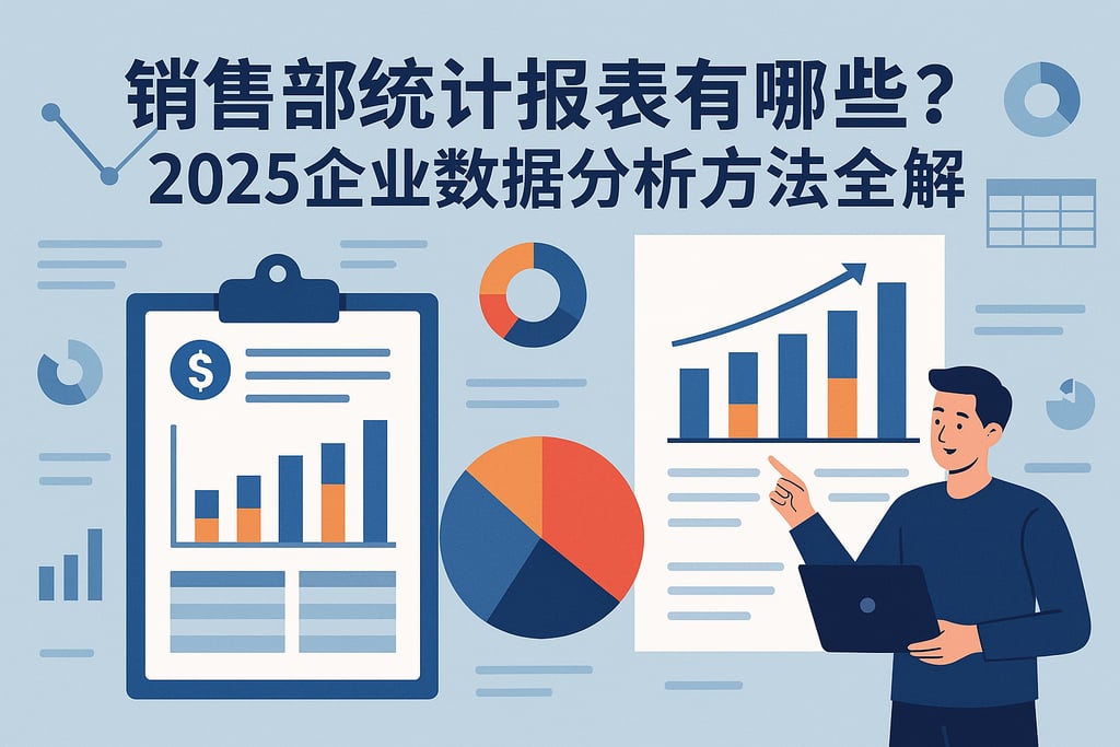 销售部统计报表有哪些？2025企业数据分析方法全解