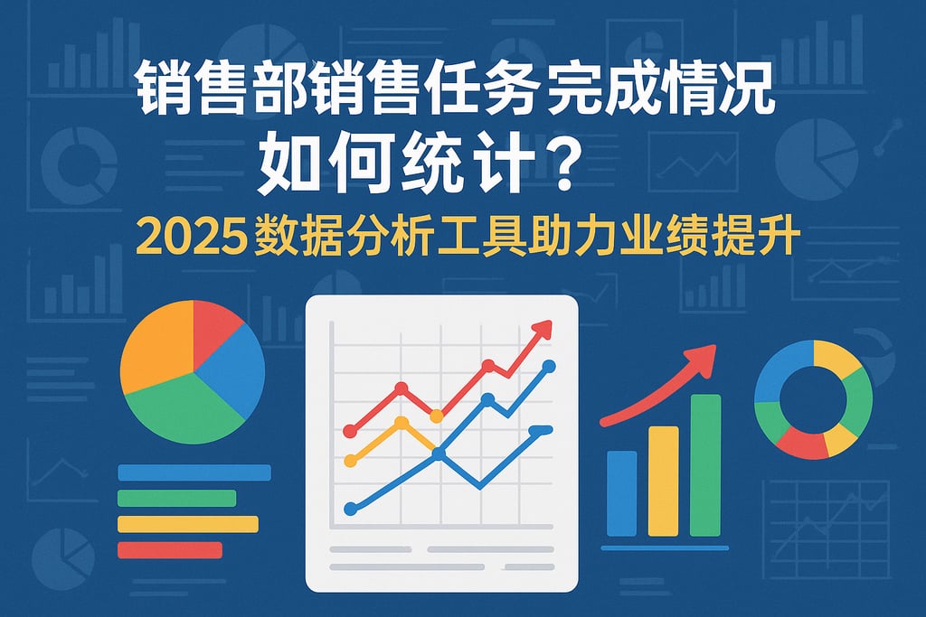 销售部销售任务完成情况如何统计？2025数据分析工具助力业绩提升
