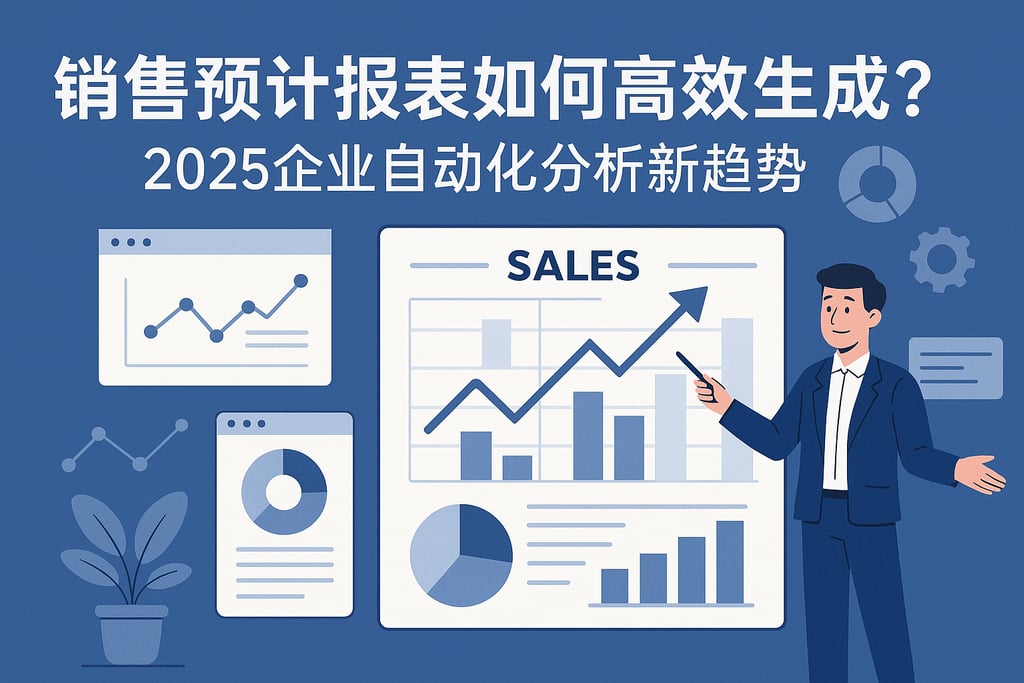 销售预计报表如何高效生成？2025企业自动化分析新趋势