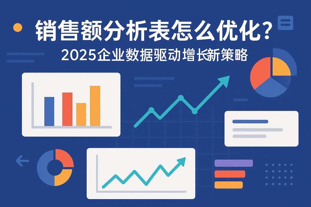 销售额分析表怎么优化？2025企业数据驱动增长新策略