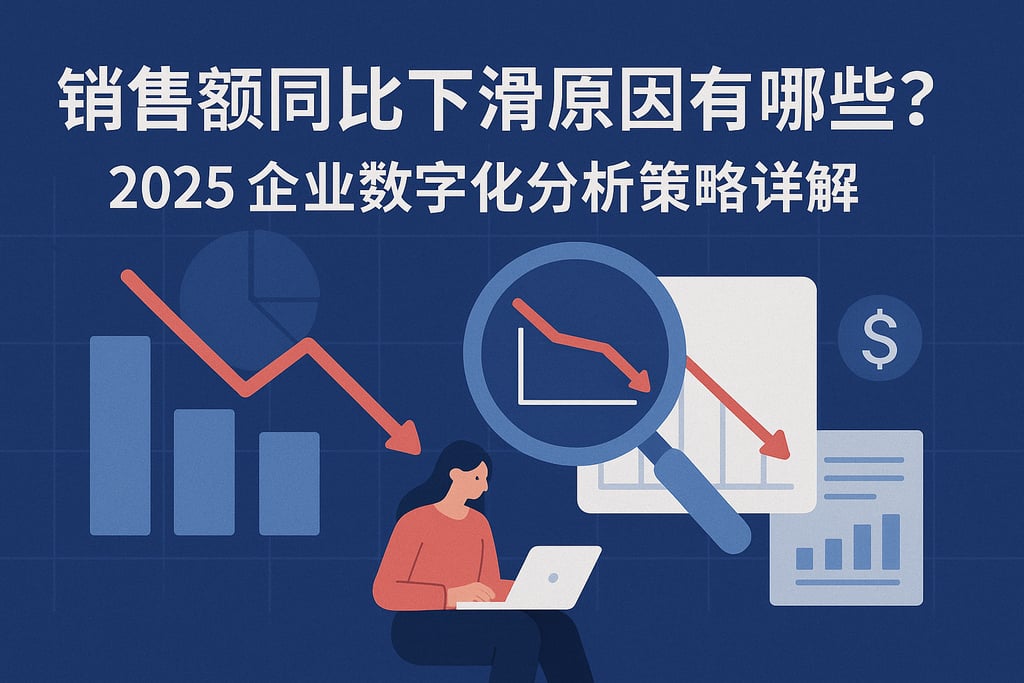 销售额同比下滑原因有哪些？2025企业数字化分析策略详解