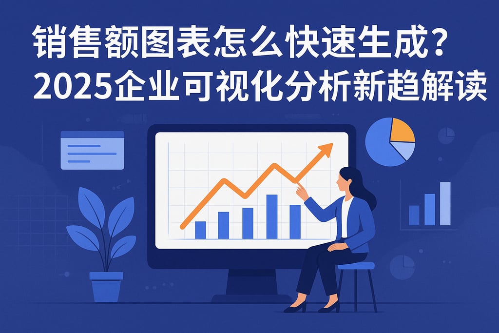 销售额图表怎么快速生成？2025企业可视化分析新趋势解读