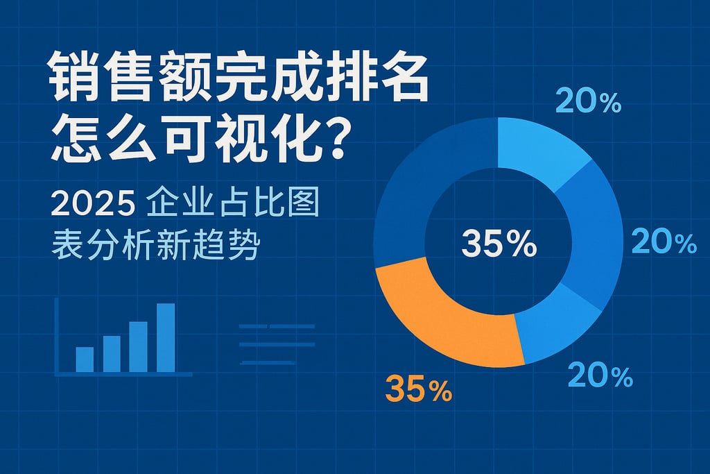 销售额完成排名怎么可视化？2025企业占比图表分析新趋势