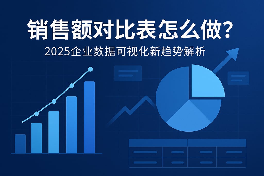 销售额对比表怎么做？2025企业数据可视化新趋势解析