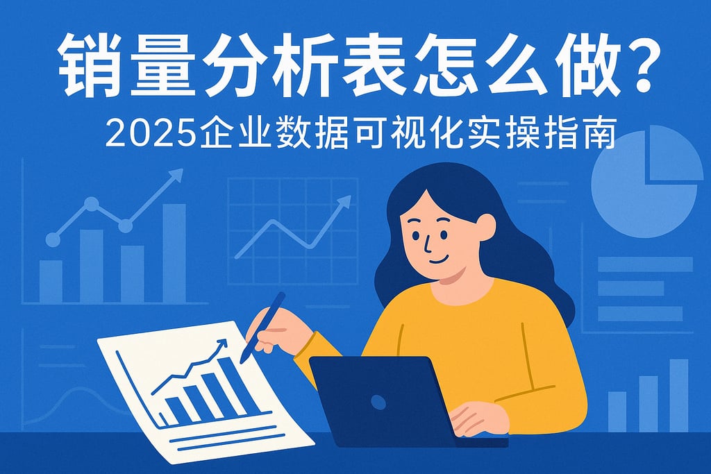 销量分析表怎么做？2025企业数据可视化实操指南