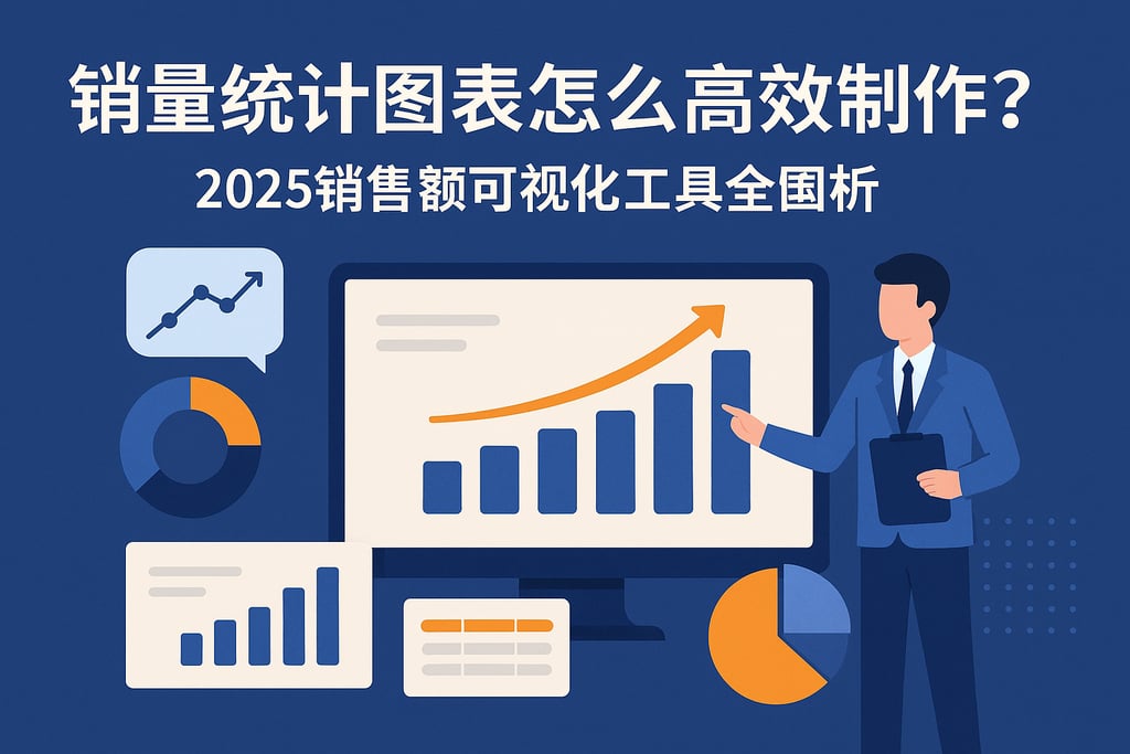 销量统计图表怎么高效制作？2025销售额可视化工具全解析