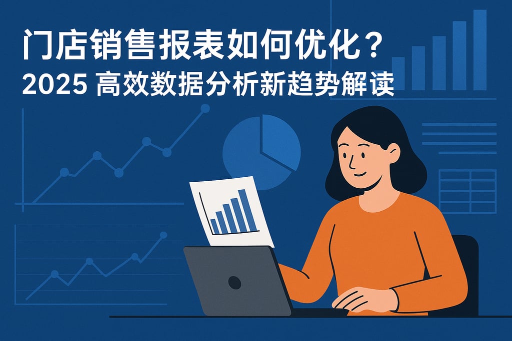 门店销售报表如何优化？2025高效数据分析新趋势解读