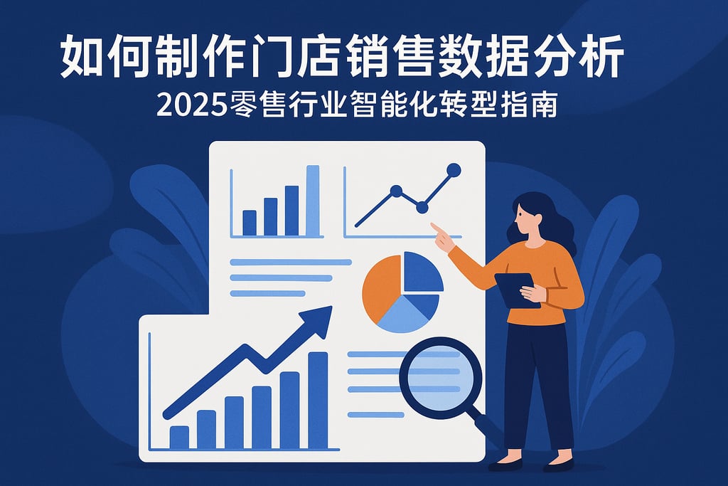 门店销售数据分析报表怎么做？2025零售行业智能化转型指南