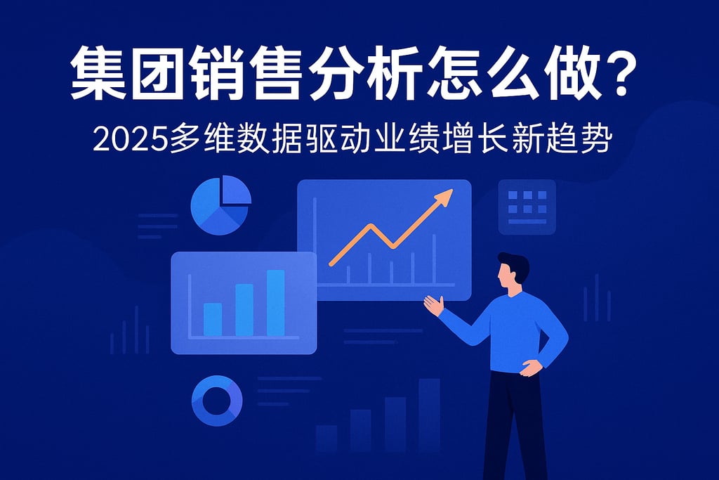 集团销售分析怎么做？2025多维数据驱动业绩增长新趋势