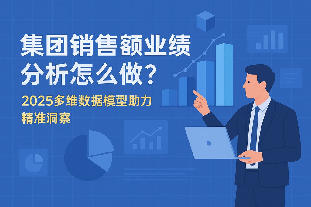 集团销售额业绩分析怎么做？2025多维数据模型助力精准洞察
