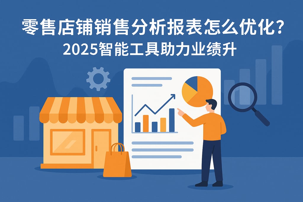 零售店铺销售分析报表怎么优化？2025智能工具助力业绩提升