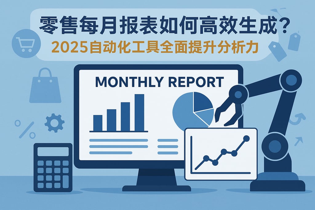零售每月报表如何高效生成？2025自动化工具全面提升分析力