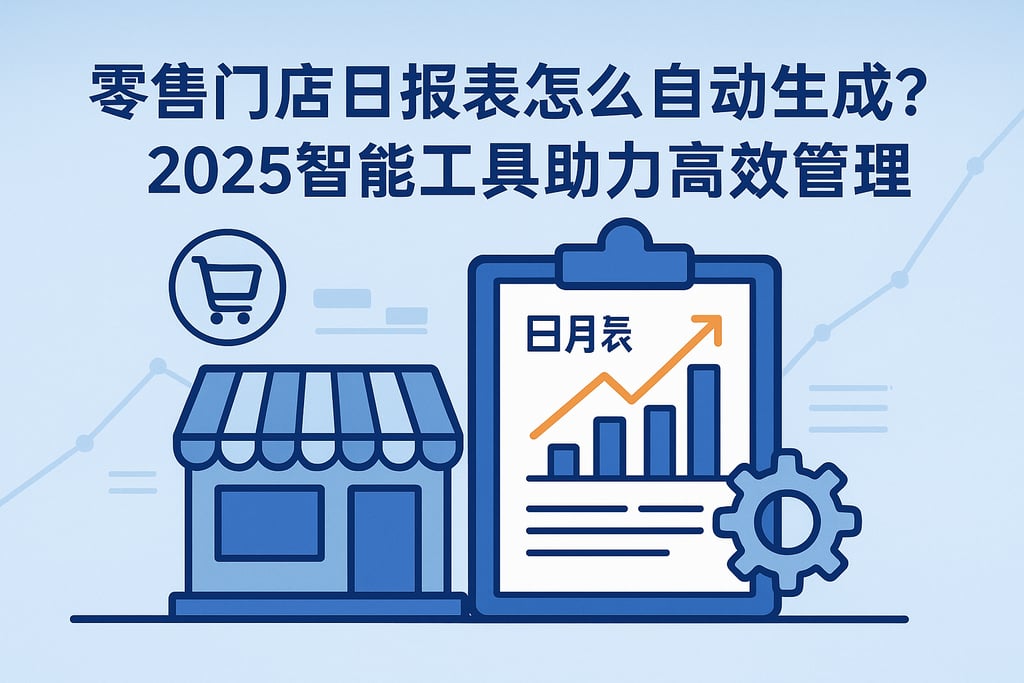 零售门店日报表怎么自动生成？2025智能工具助力高效管理