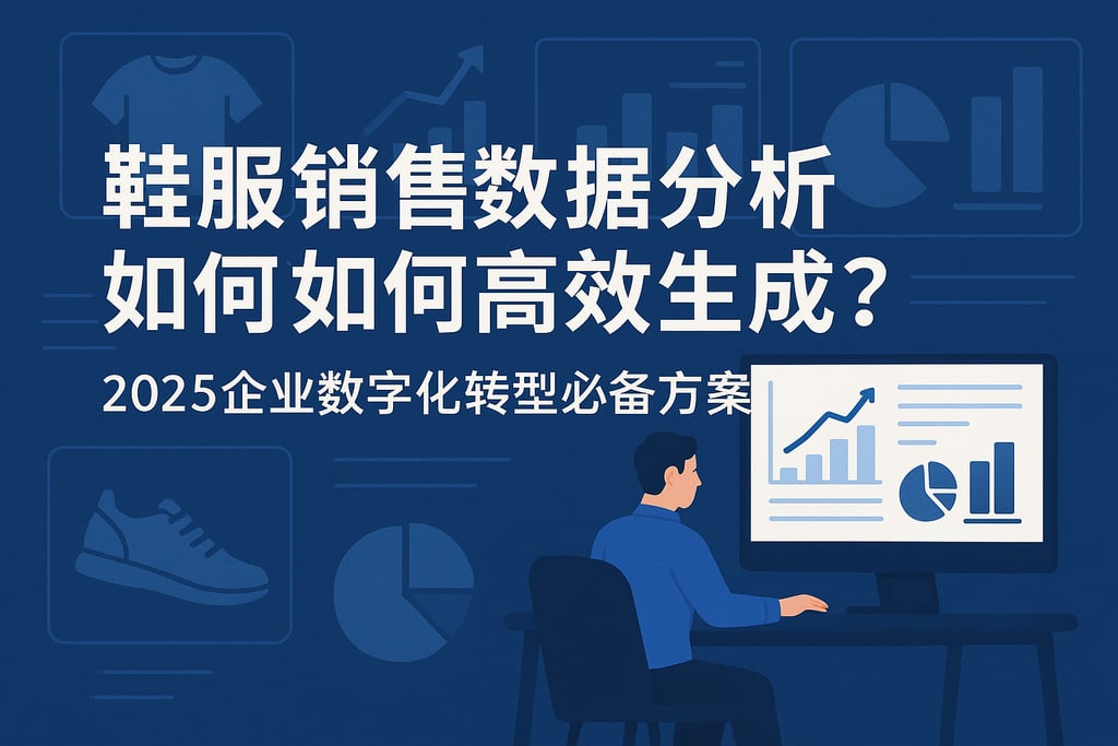 鞋服销售数据分析报表如何高效生成？2025企业数字化转型必备方案