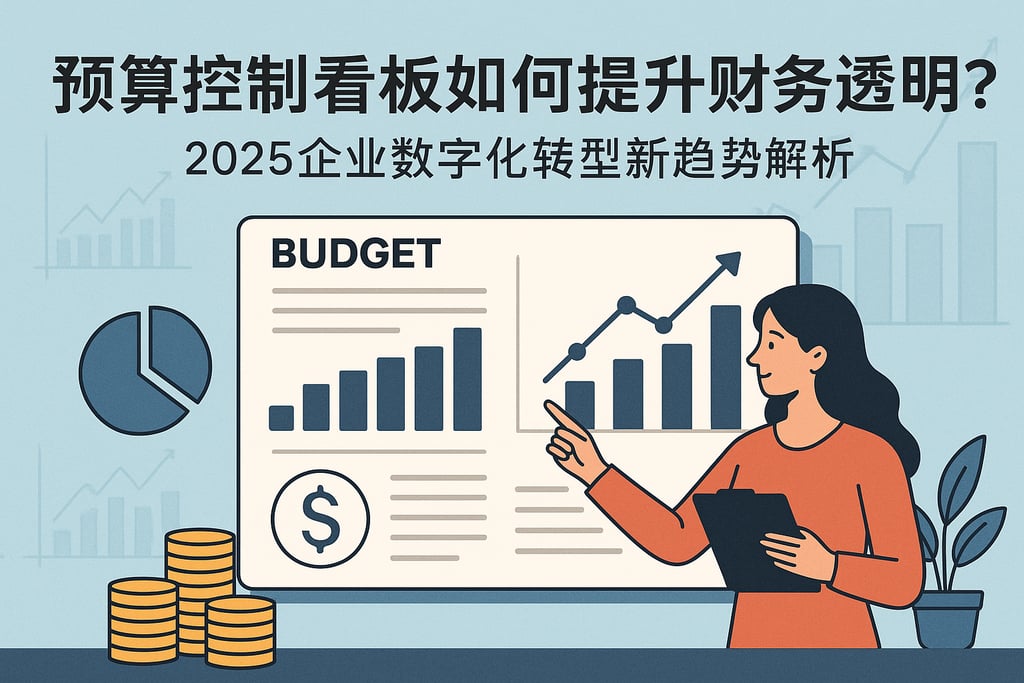 预算控制看板如何提升财务透明度？2025企业数字化转型新趋势解析