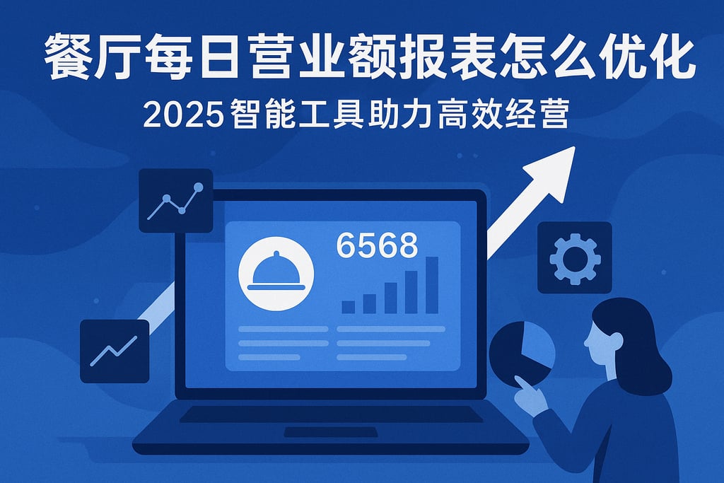 餐厅每日营业额报表怎么优化？2025智能工具助力高效经营